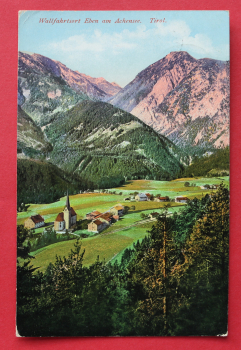AK Eben am Achensee / 1915 / Wallfahrtsort / Strasse / Tirol